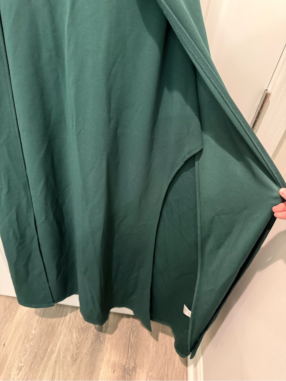 Sleeveless Emerald V-Neck Maxi Dress NWT - Picture 6 of 11